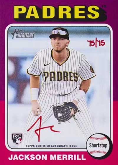 2024 Topps Heritage High Number Baseball Hobby