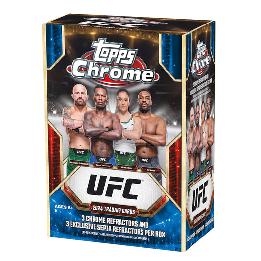 UFC Topps Chrome Value Box 2024