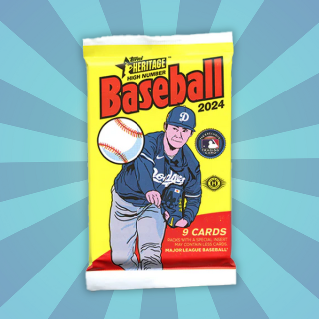 2024 Topps Heritage High Number Baseball Hobby