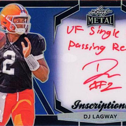 2025 Leaf Pro Set Metal Football Hobby Box