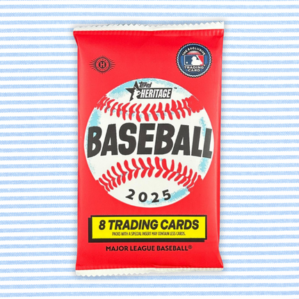 2025 Topps Heritage Baseball Hobby Pack