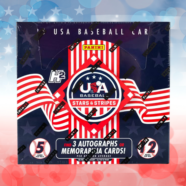 2025 Panini USA Stars & Stripes Baseball H2 Box