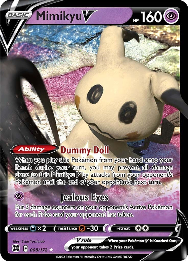 Mimikyu V (068/172) (SWSH09: Brilliant Stars)