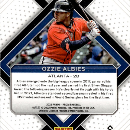 2022 Panini Prizm #E-3 Ozzie Albies Emergent