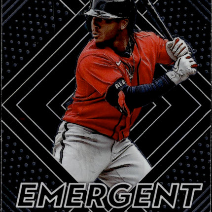 2022 Panini Prizm #E-3 Ozzie Albies Emergent