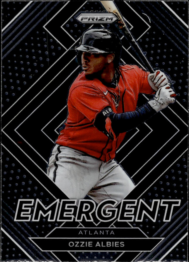 2022 Panini Prizm #E-3 Ozzie Albies Emergent