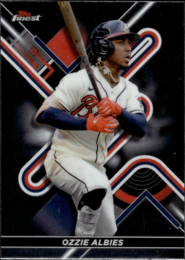 2022 Finest #32 Ozzie Albies