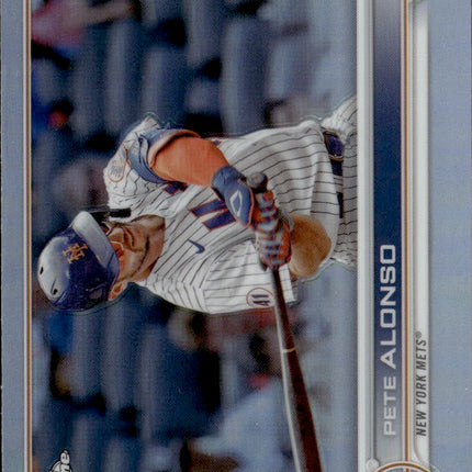 2022 Topps Chrome #209 Pete Alonso Refractor