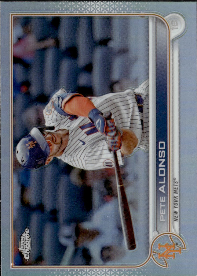 2022 Topps Chrome #209 Pete Alonso Refractor