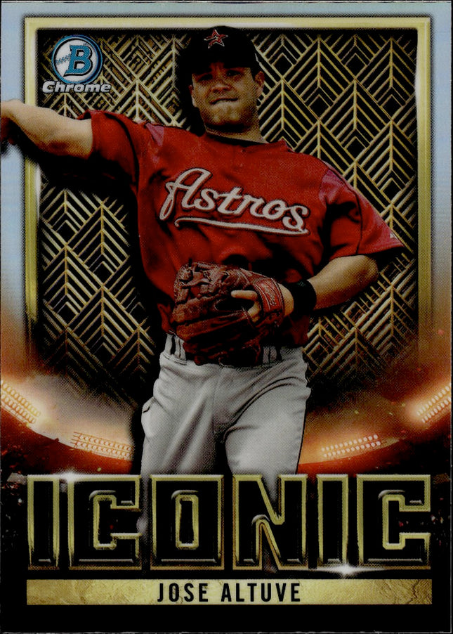 2023 Bowman Chrome #BI-15 Jose Altuve Bowman Iconic