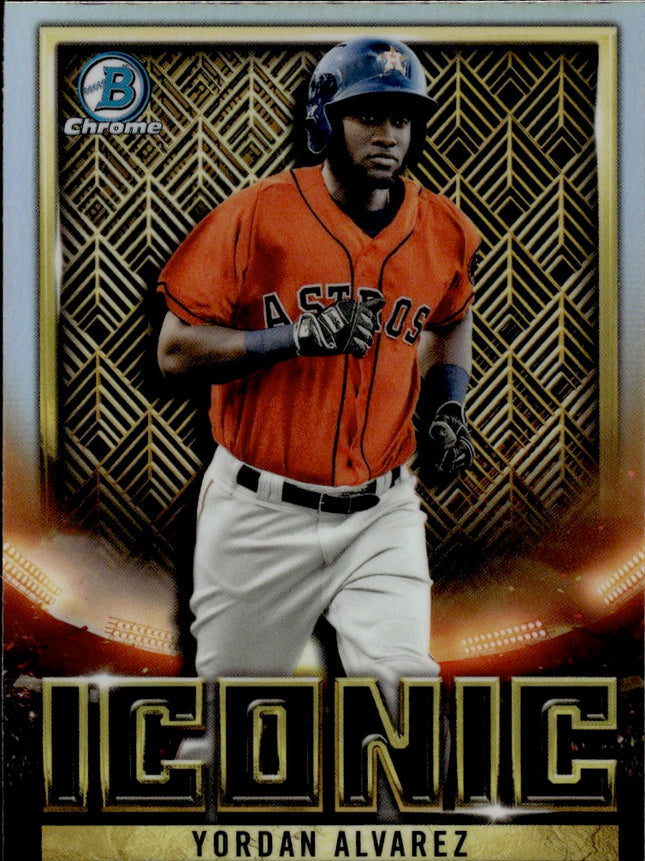 2023 Bowman Chrome #BI-4 Yordan Alvarez Bowman Iconic