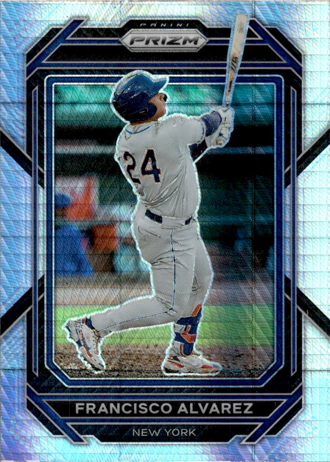2023 Panini Prizm #26 Francisco Alvarez Silver Prizms