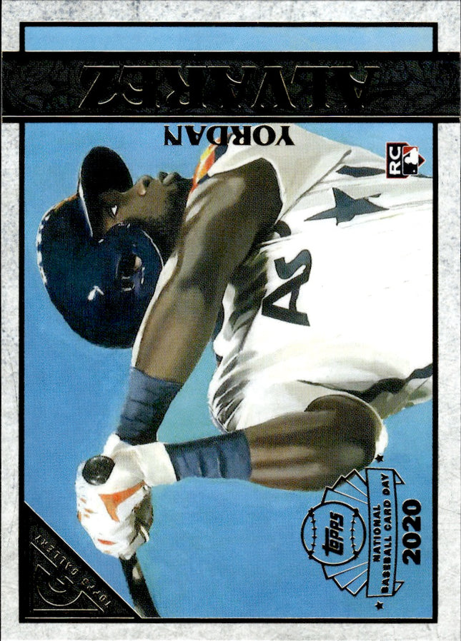 2020 Topps Chrome #GP-9 Yordan Alvarez Topps Gallery NBCD Preview
