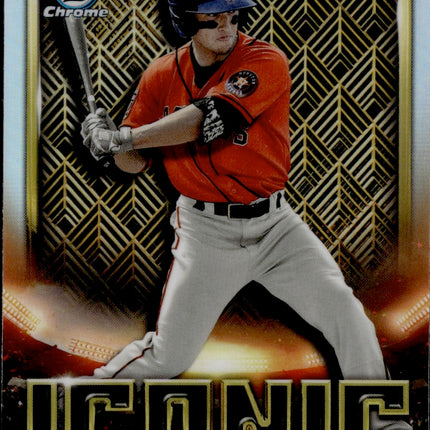 2023 Bowman Chrome #BI-17 Alex Bregman Bowman Iconic Atomic Refractor #/150