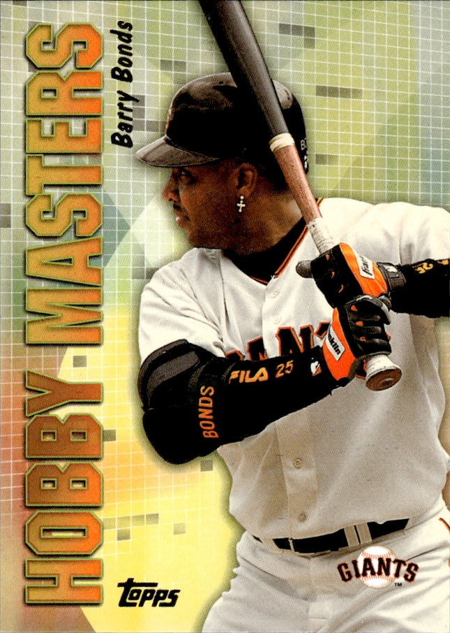 2002 Topps #HM16 Barry Bonds Hobby Masters