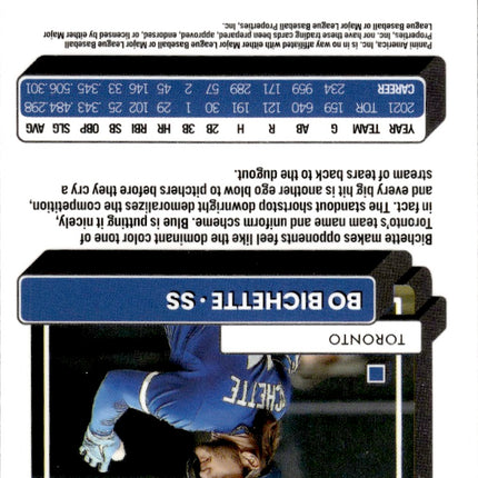 2022 Donruss Optic #154 Bo Bichette