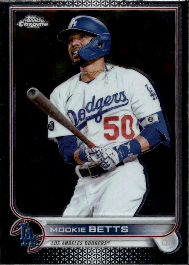 2022 Topps Chrome Sonic #100 Mookie Betts