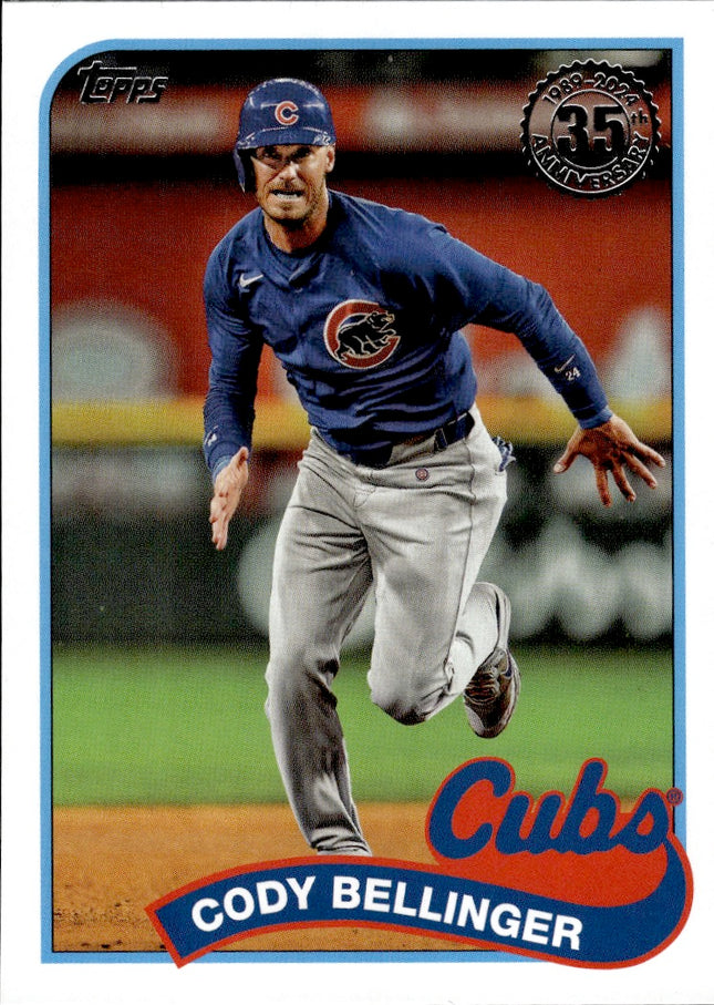 2024 Topps Update #89US-43 Cody Bellinger 1989 35th Anniversary Blue