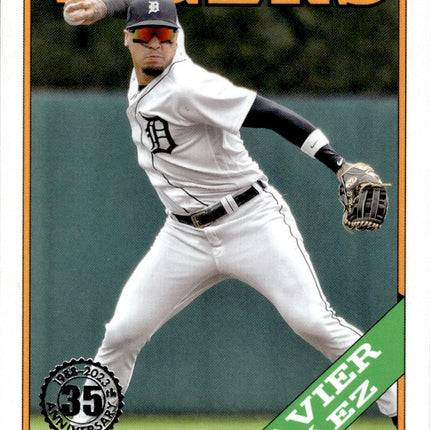 2023 Topps #T88-71 Javier Baez 1988 Topps Baseball 35th Anniversary (Series One)