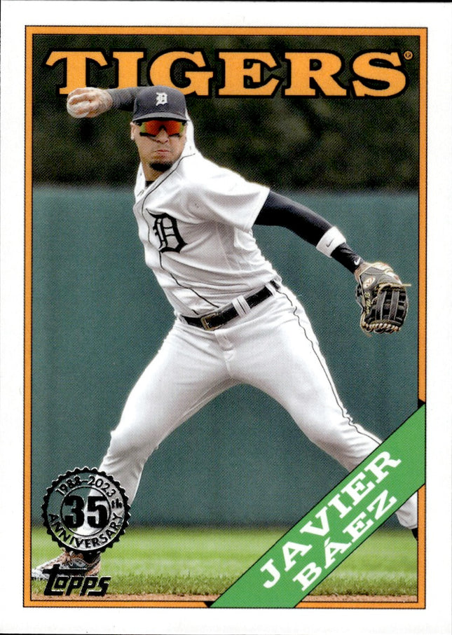2023 Topps #T88-71 Javier Baez 1988 Topps Baseball 35th Anniversary (Series One)