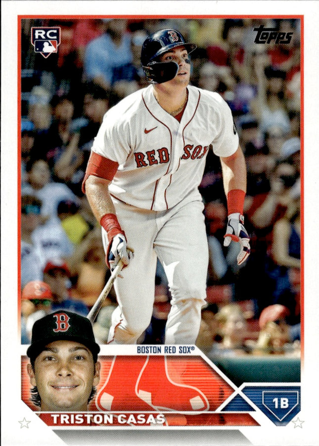 2023 Topps #92 Triston Casas Vintage Stock #/99