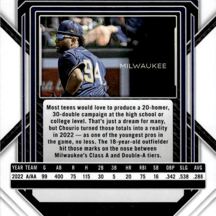 2023 Panini Prizm #105 Jackson Chourio