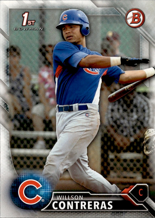 2016 Bowman #BP16 Willson Contreras Prospects