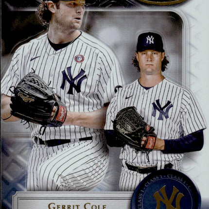 2022 Topps Gold Label #98 Gerrit Cole