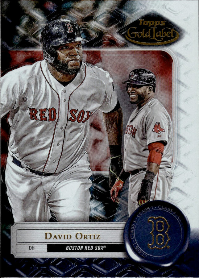 2022 Topps Gold Label #62 David Ortiz Class 2