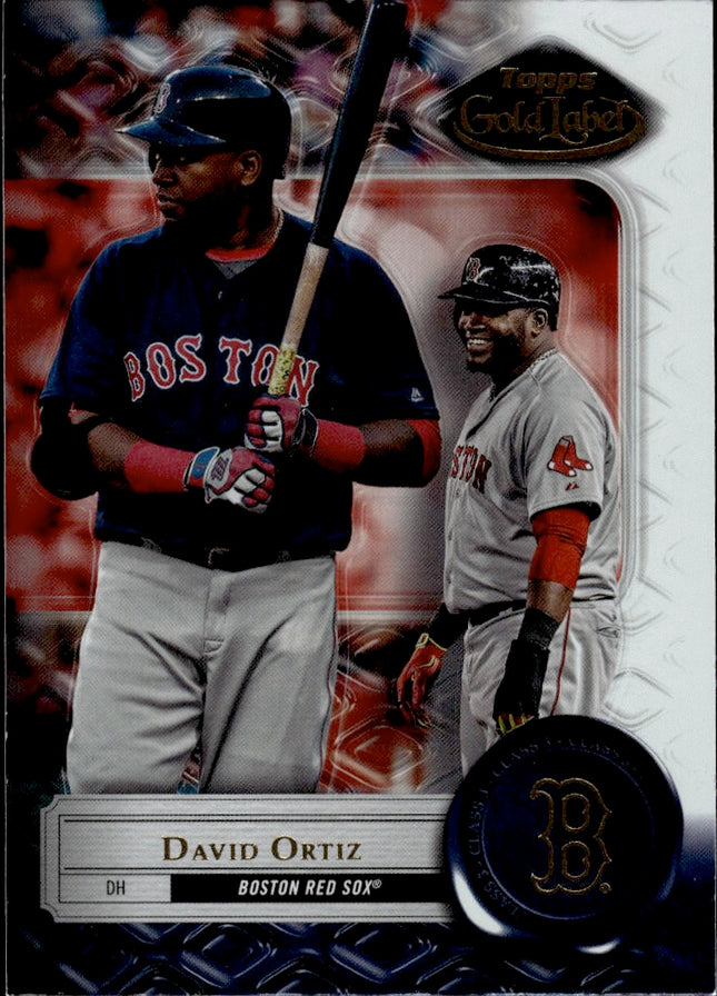 2022 Topps Gold Label #62 David Ortiz Class 3