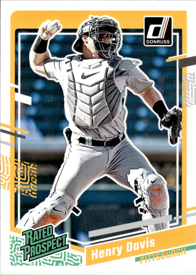 2023 Donruss #36 Henry Davis Rated Rookie