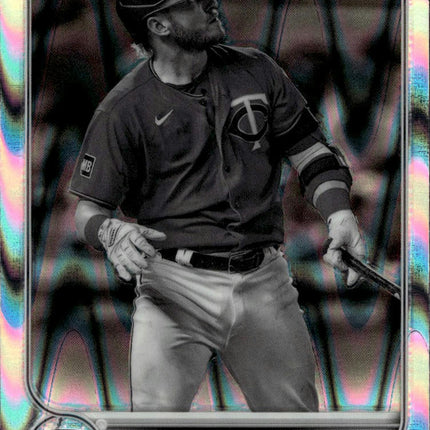 2022 Topps Chrome Sonic #22 Josh Donaldson Black & White RayWave