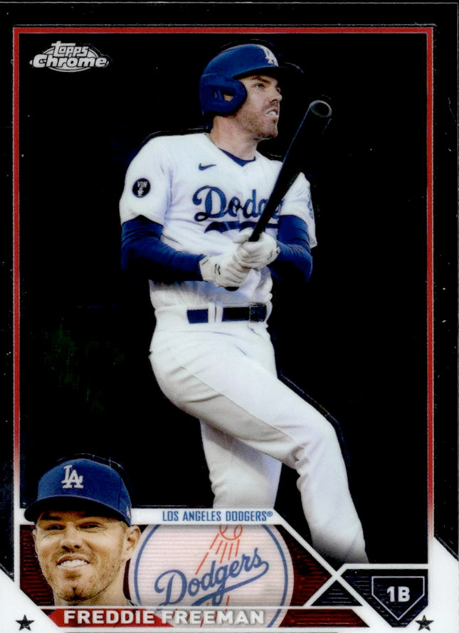 2023 Topps Chrome #5 Freddie Freeman