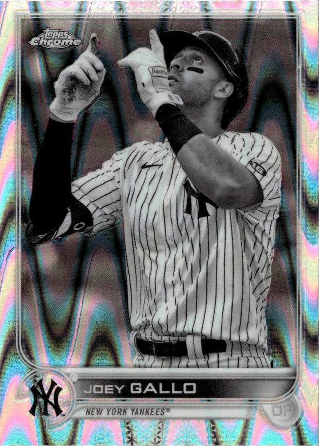 2022 Topps Chrome #178 Joey Gallo Negative Refractor