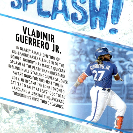 2022 Donruss Optic #SP-6 Vladimir Guerrero Jr. Splash