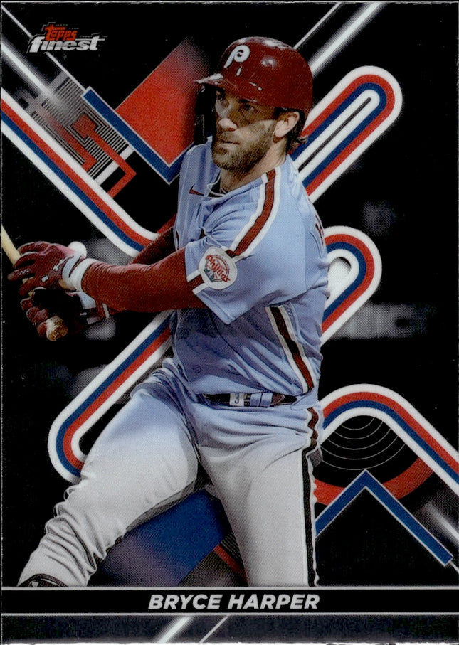 2022 Finest #79 Bryce Harper