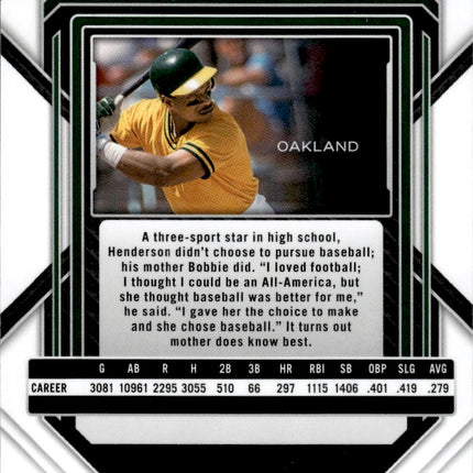 2023 Panini Prizm #234 Rickey Henderson