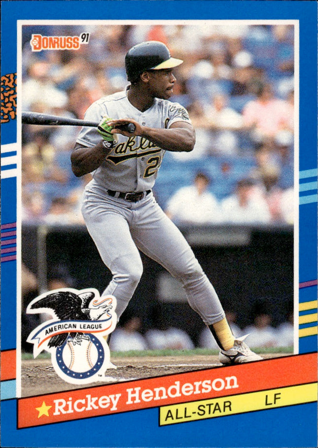 1991 Donruss #53 Rickey Henderson
