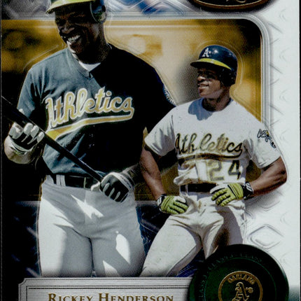 2022 Topps Gold Label #35 Rickey Henderson Class 3
