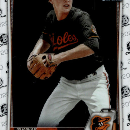 2020 Bowman #BCP-134 Gunnar Henderson Chrome Prospects