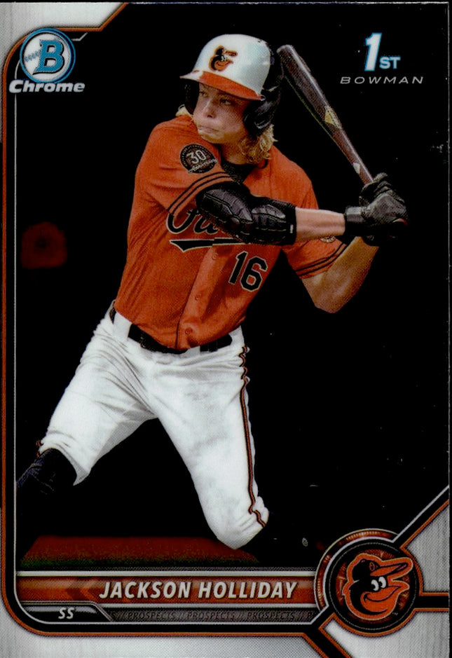 2022 Bowman Draft #BDC-168 Jackson Holliday Chrome