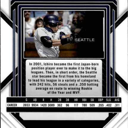 2023 Panini Prizm #32 Ichiro Silver Prizms