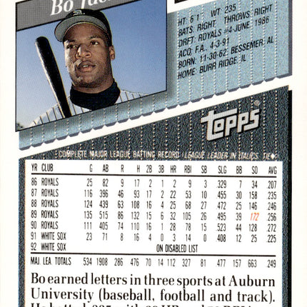 1993 Topps Micro #400 Bo Jackson