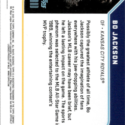 2023 Topps x J-Rod The Show Out Collection #49 Bo Jackson