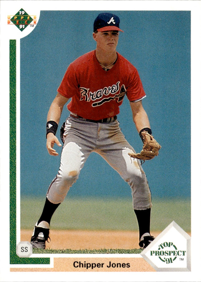 1991 Upper Deck #55 Chipper Jones