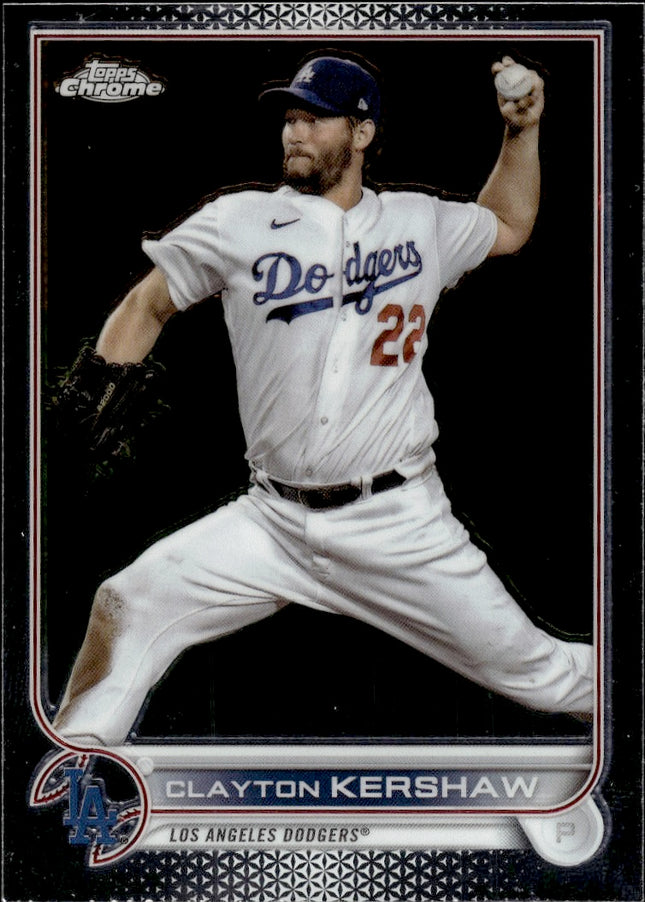 2022 Topps Chrome #183 Clayton Kershaw