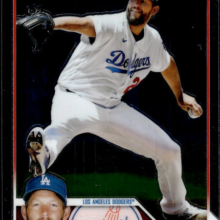 2023 Topps Chrome #77 Clayton Kershaw