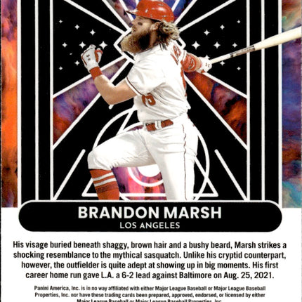 2022 Donruss Optic #MTH-2 Brandon Marsh Mythical