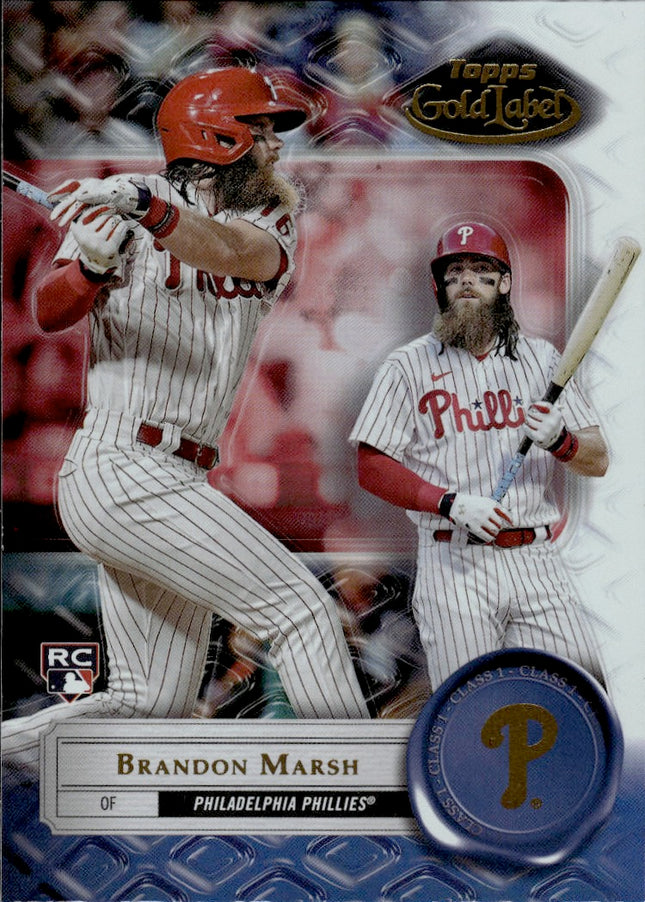 2022 Topps Gold Label #14 Brandon Marsh