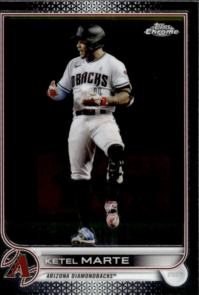 2022 Topps Chrome #124 Ketel Marte